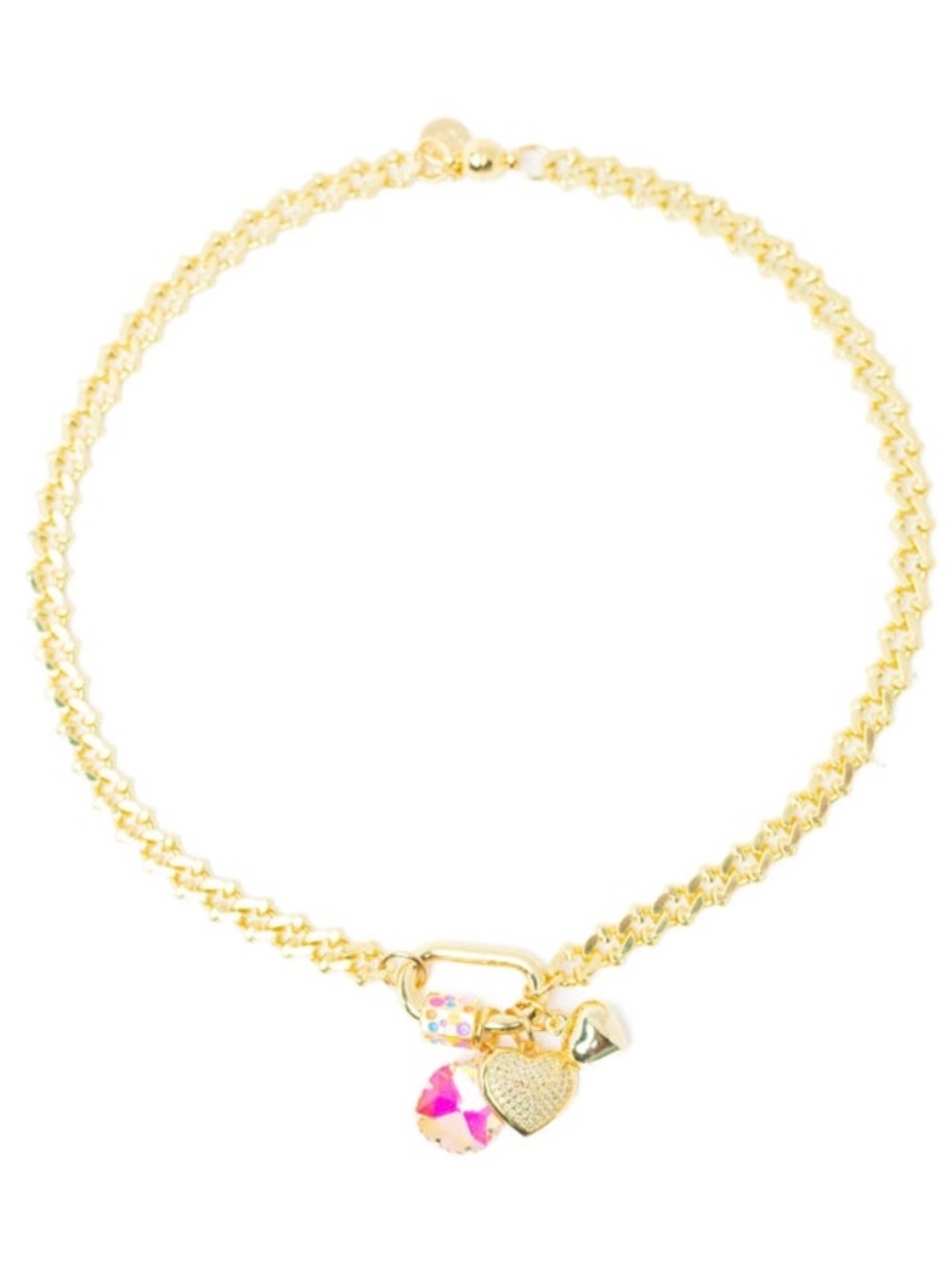 Bar by Alexa Rae Colorwave Necklace- Gold - Picture 5 of 6